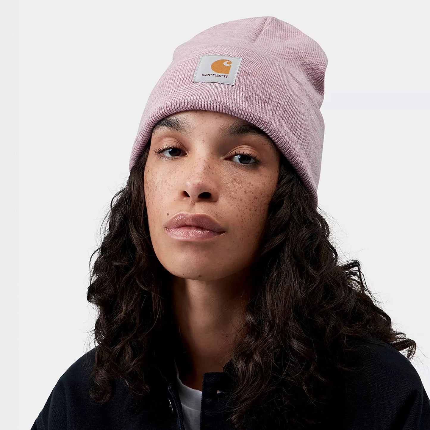 Bonnet Chiné Watch Cap vieux rose CARHARTT WIP