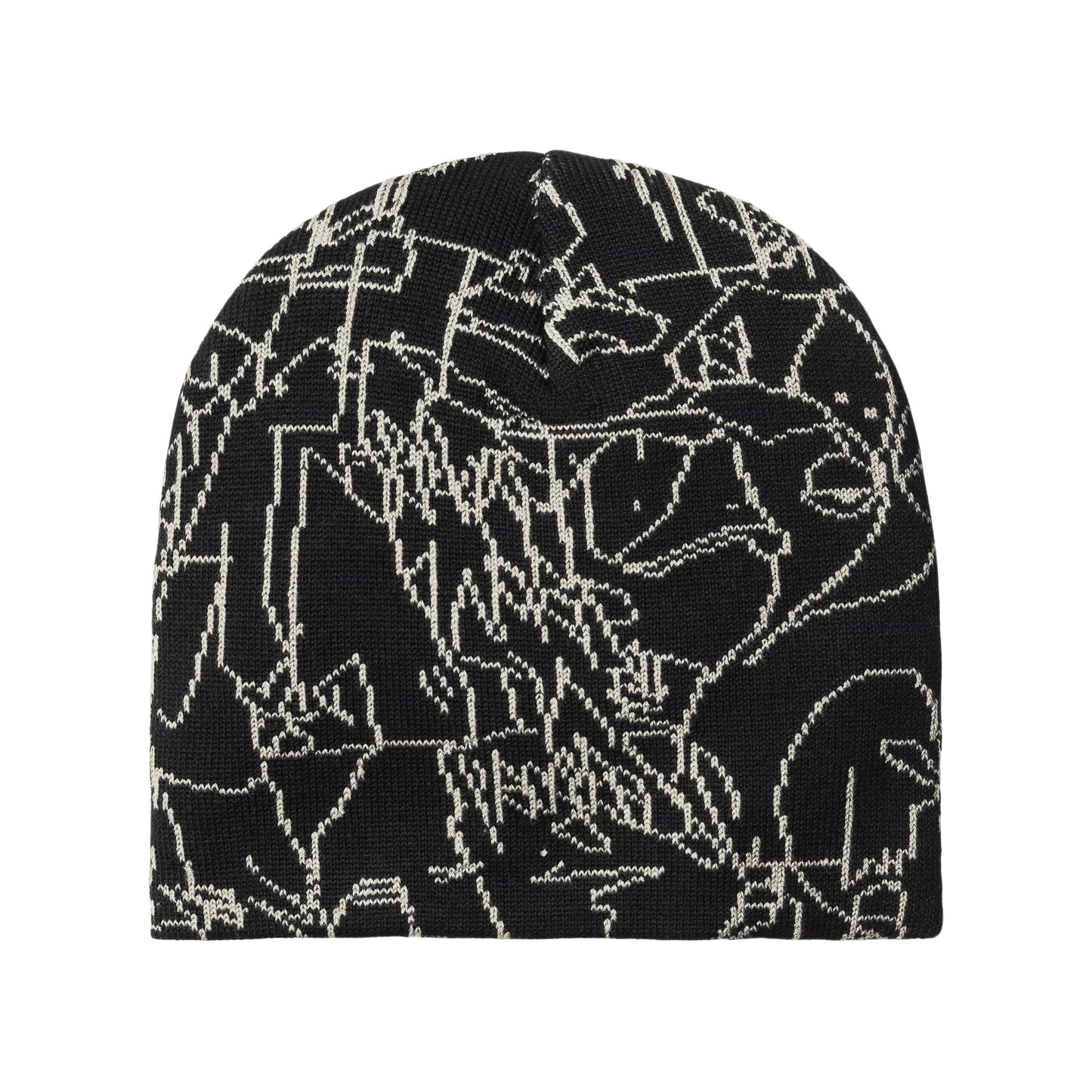 Bonnet en Coton Mélangé Blinkerfluid noir-blanc CARHARTT WIP