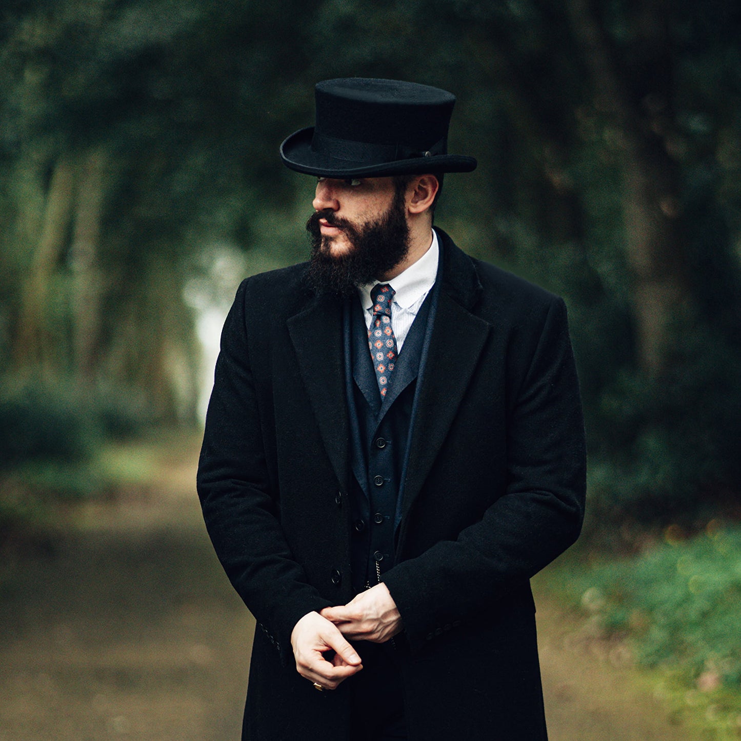 Chapeau Haut de forme Deadman noir JAXON & JAMES - VENTE EN GROS