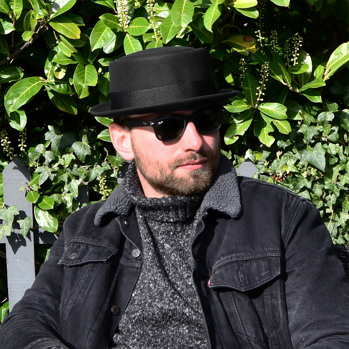 Chapeau Pork Pie déformable noir JAXON & JAMES - VENTE EN GROS