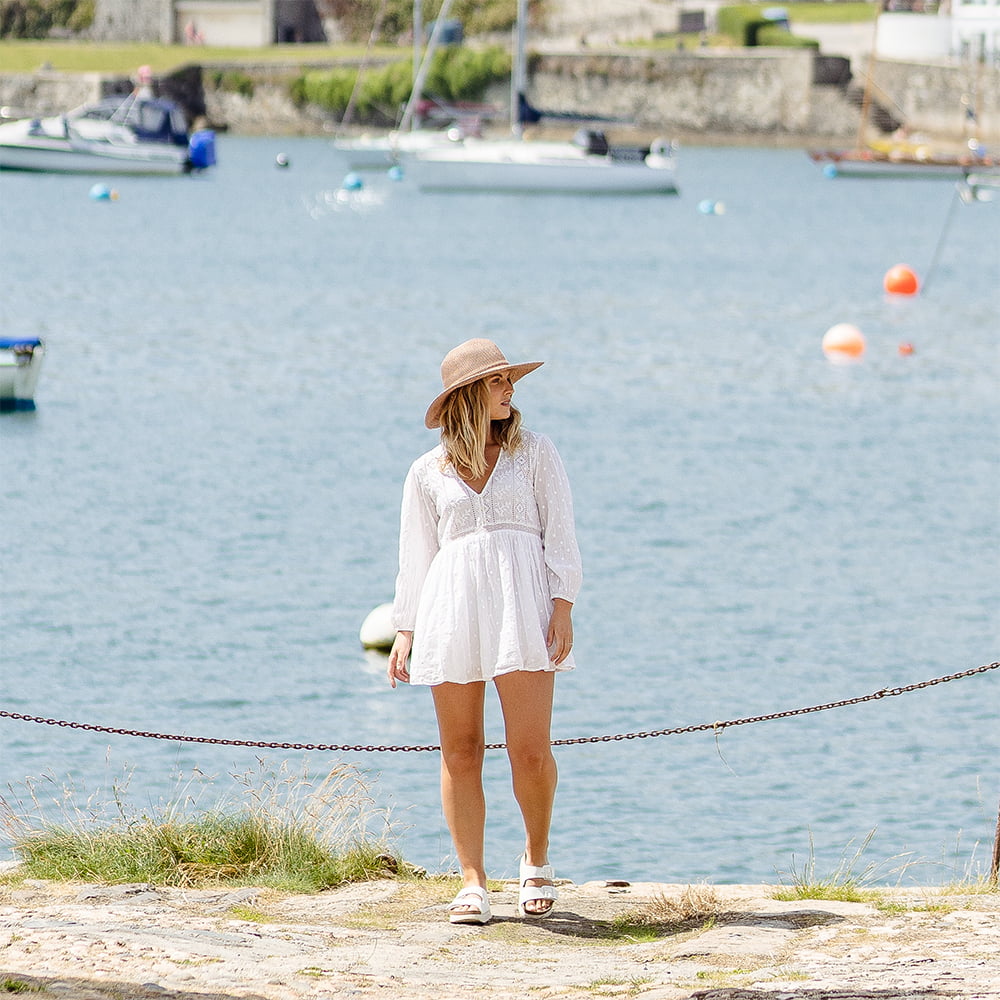 Chapeau Été Femme Sorbet multicolore SUR LA TÊTE