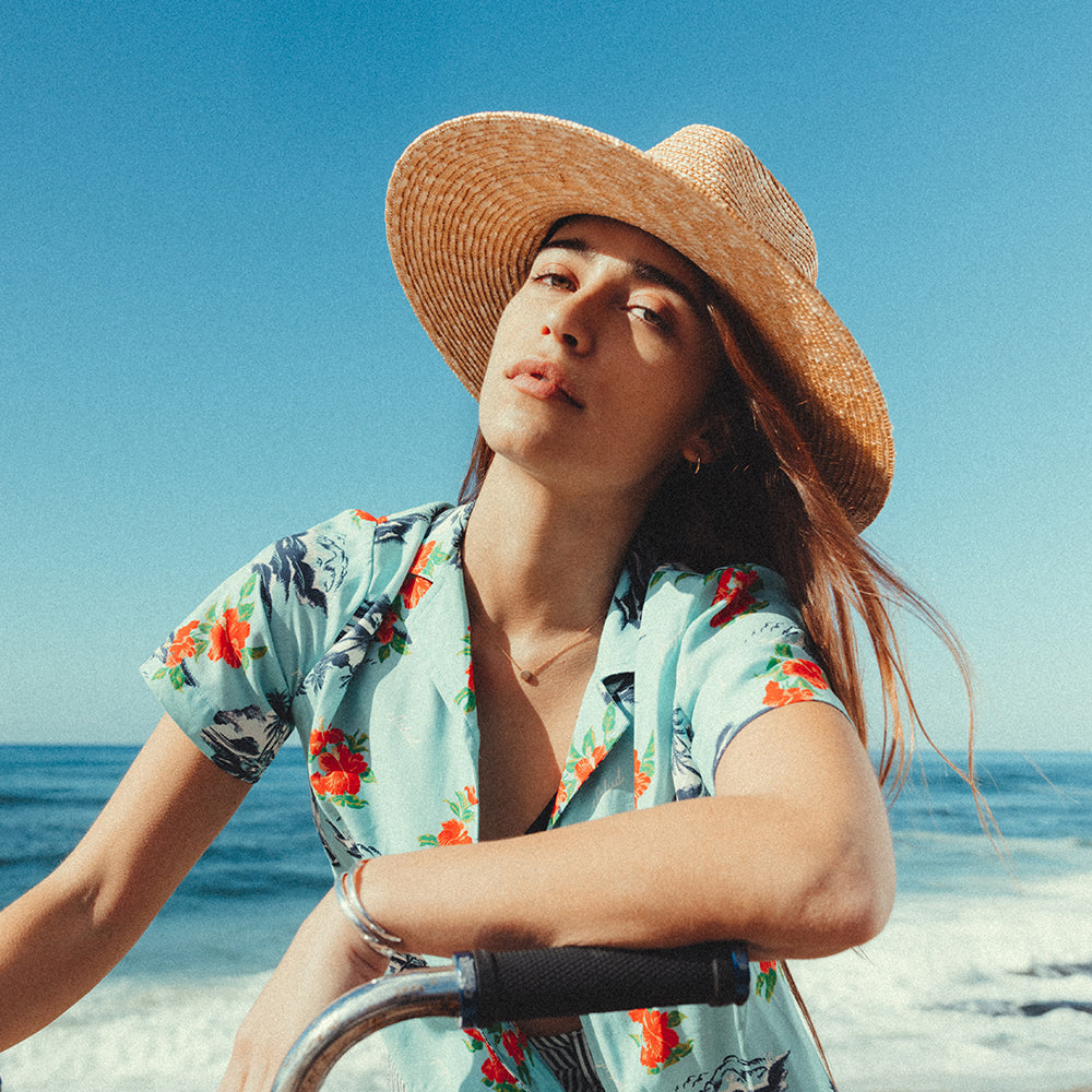 Chapeau Été en Paille Joanna naturel BRIXTON