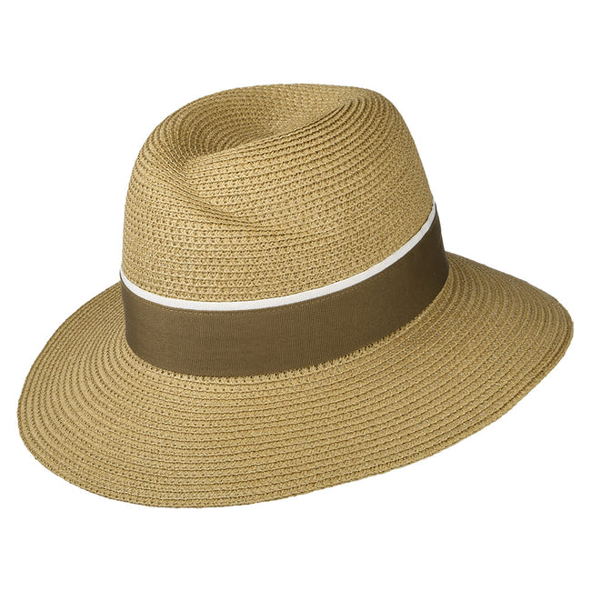 Chapeau Panama En Paille Pour Homme - Visière Enroulable, Bande Réglable - Protection Solaire - Style Zébré Pour L'été - 1