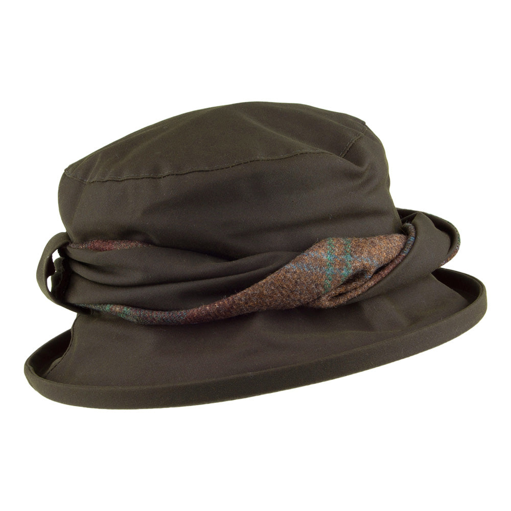 Chapeau Bob Hydrofuge Emma olive OLNEY