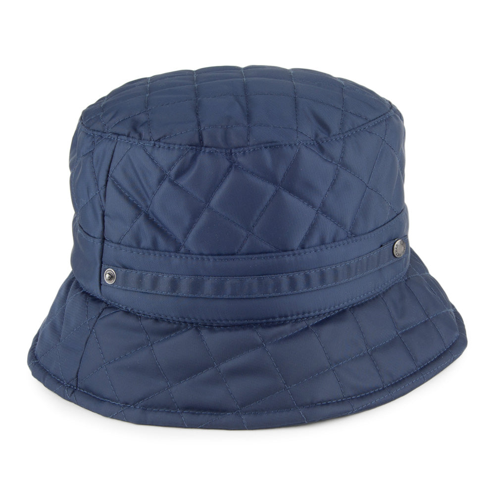Chapeau Bob de Pluie Matelassé bleu marine BETMAR