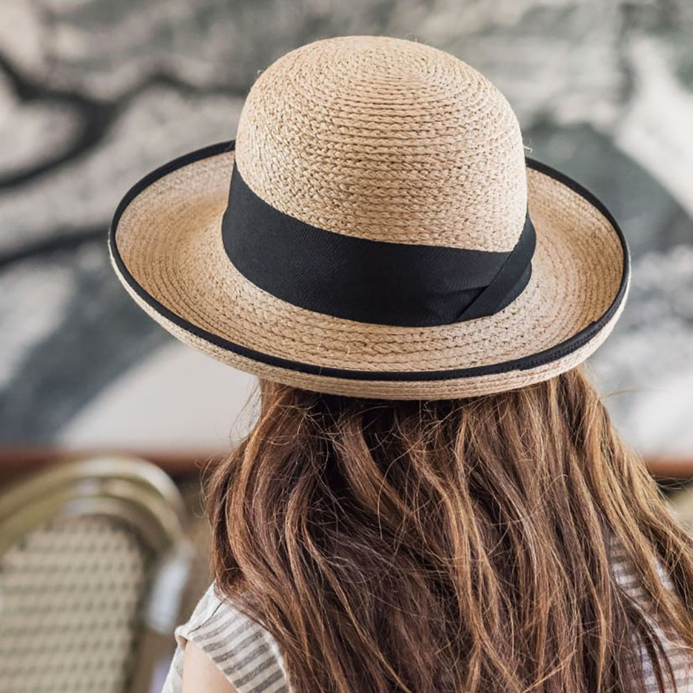 Chapeau Été en Raphia Rebecca naturel TILLEY