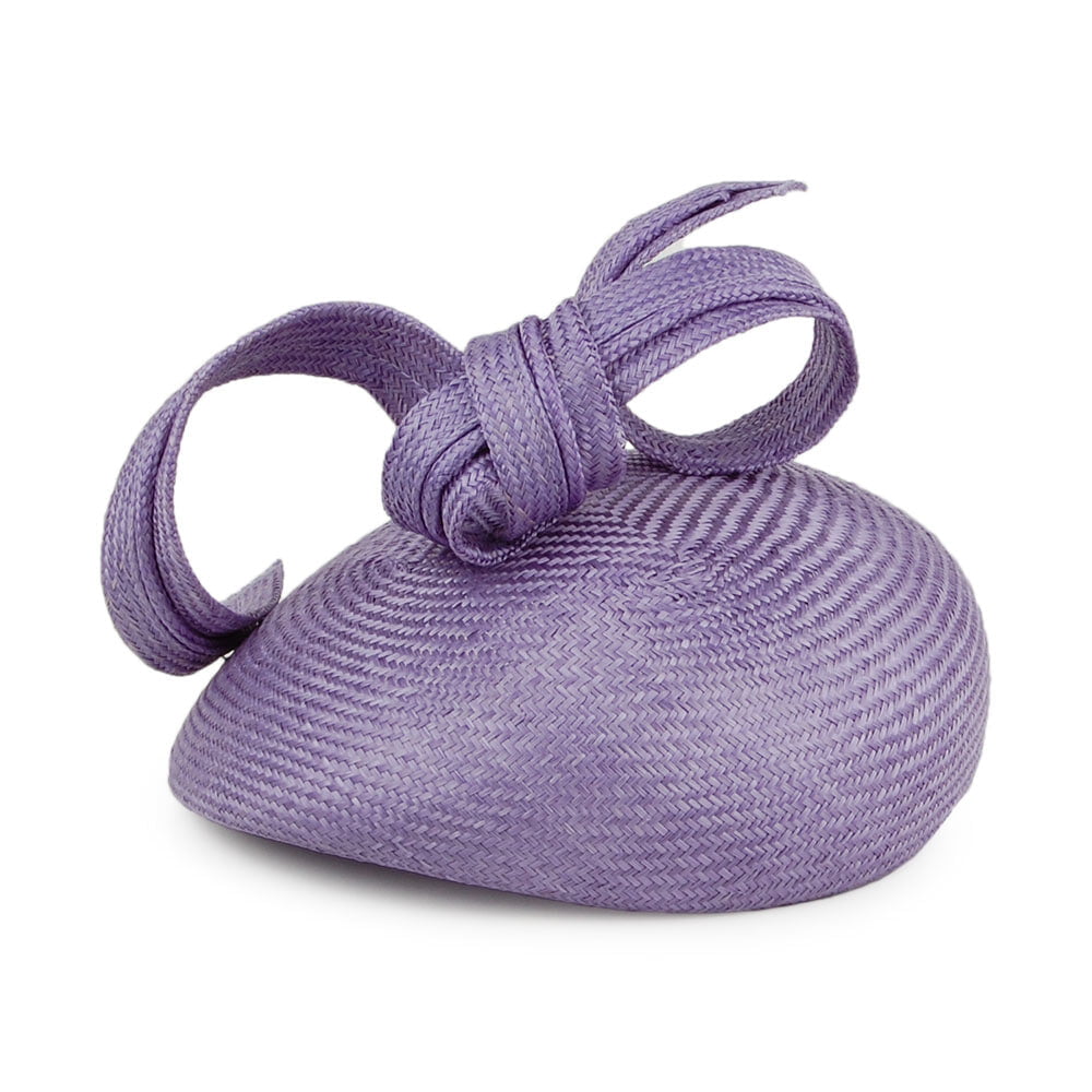 Chapeau Calot en Paille Duchesse De Cambridge lavande WHITELEY