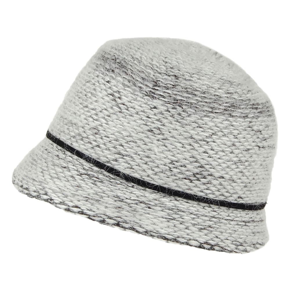 Chapeau Cloche Hiver Lauren mélange de noirs DORFMAN PACIFIC