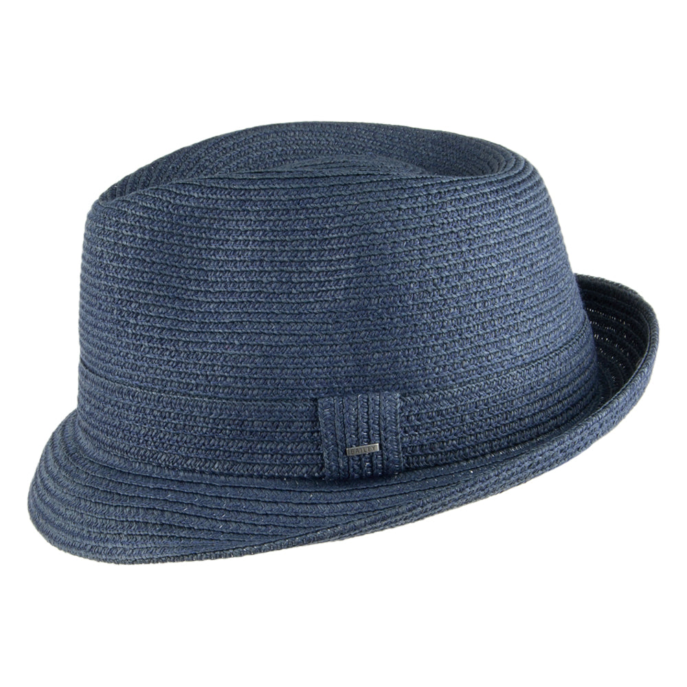 Chapeau Trilby Billy bleu marine BAILEY