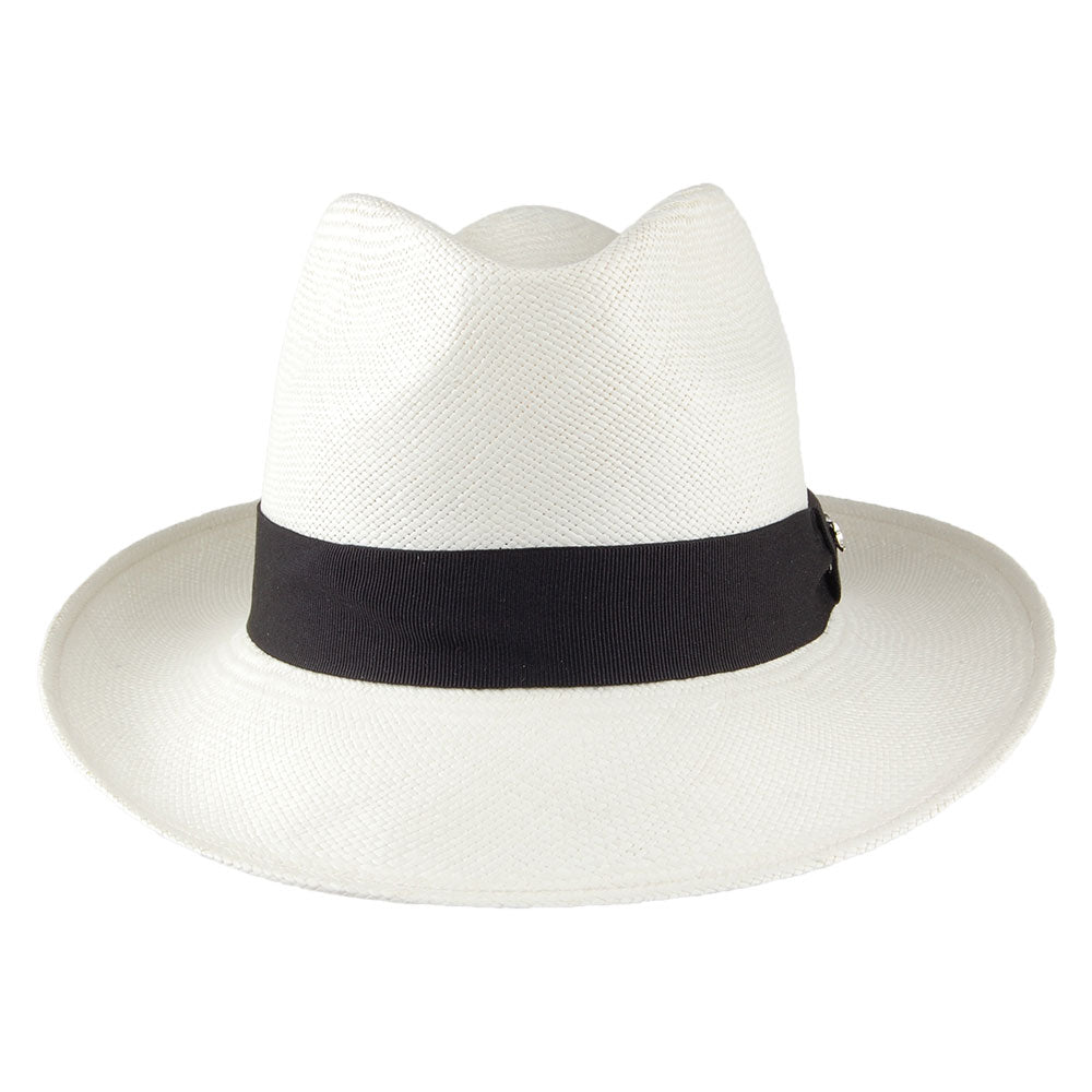 Chapeau Fedora Panama Good Wood décoloré WHITELEY