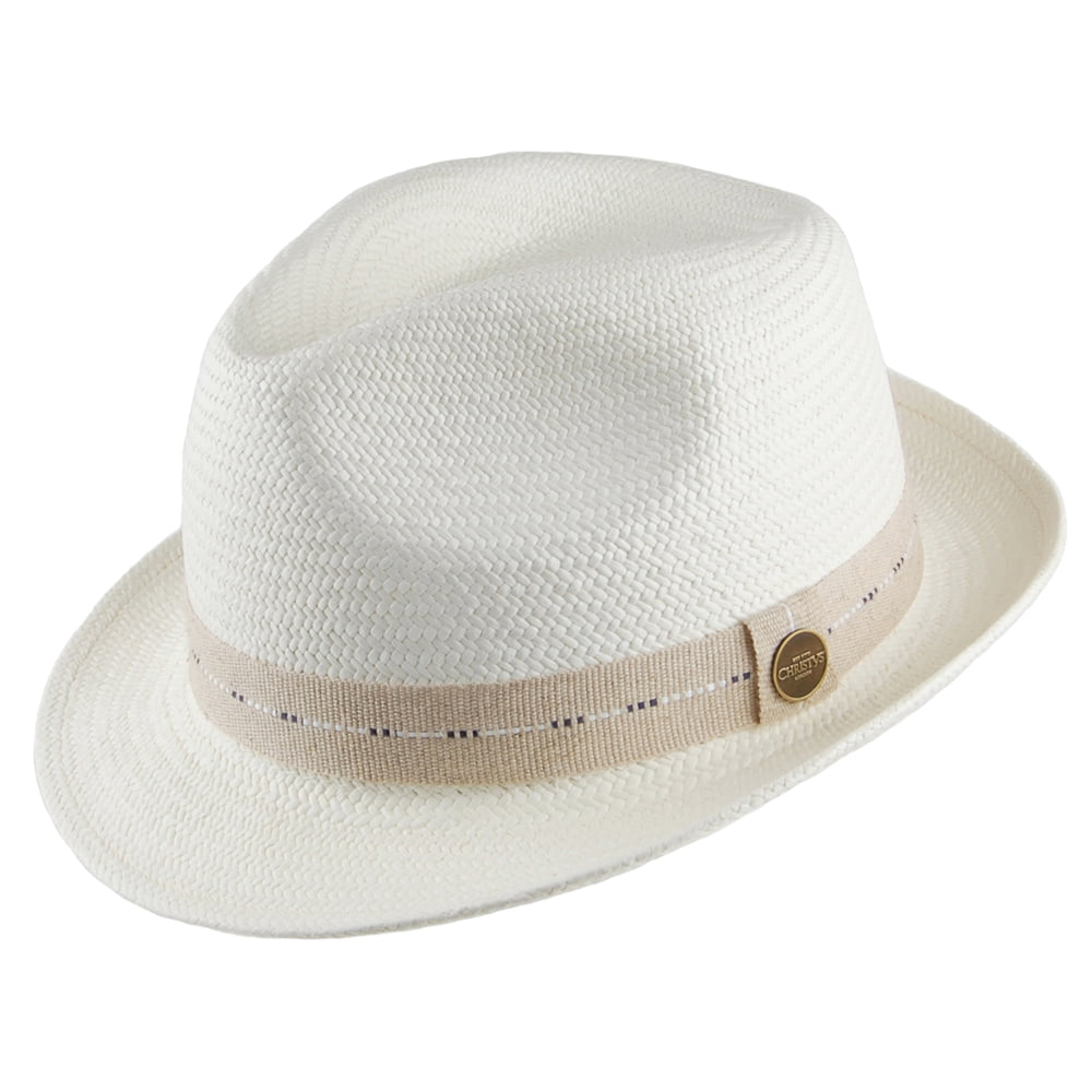 Chapeau Trilby Berle Bailey - Décoloré, Calotte Aérée, Style Été Chapeau Trilby Berle Bailey - Décoloré, Calotte Aérée, Style Été