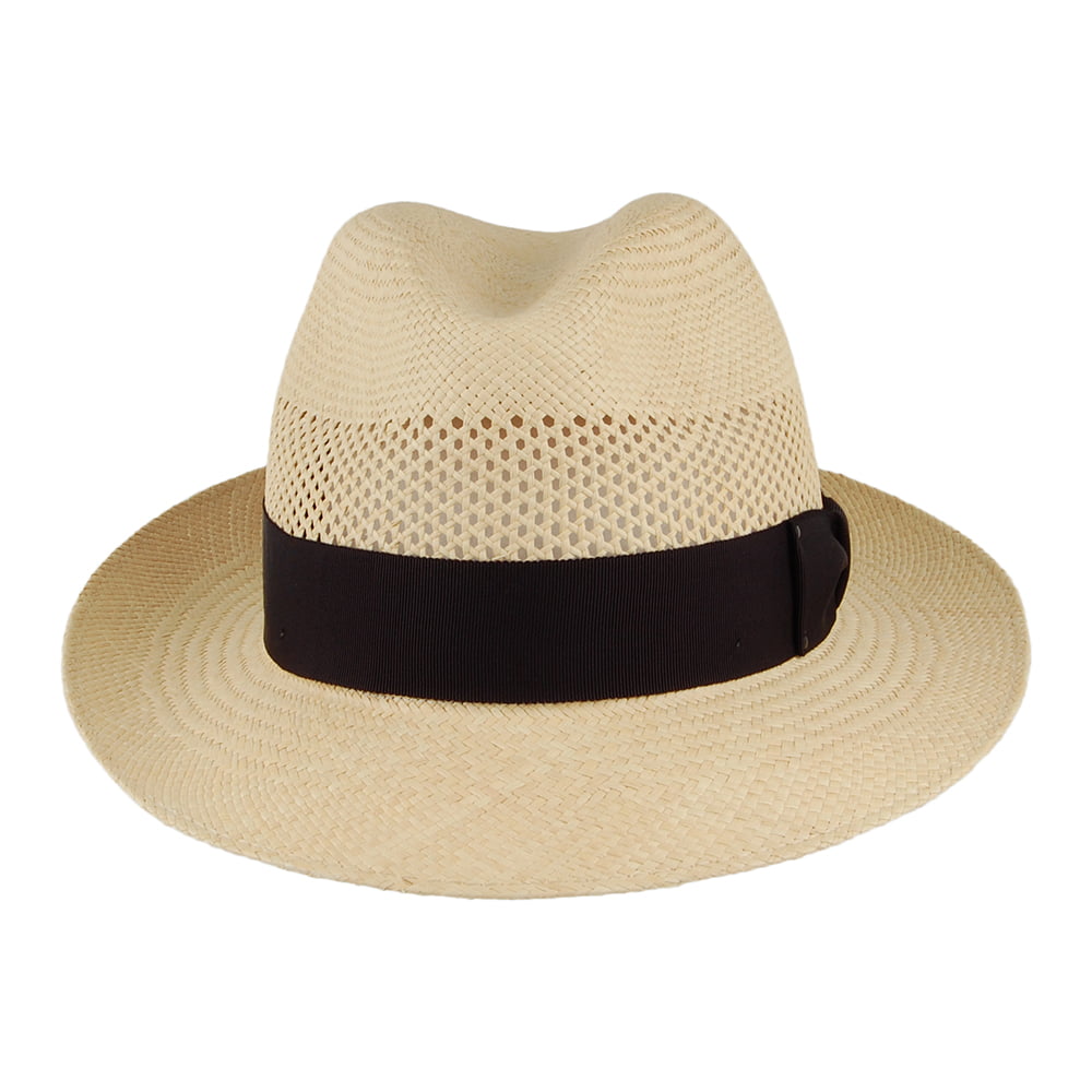 Chapeau Fedora Panama Groff naturel BAILEY