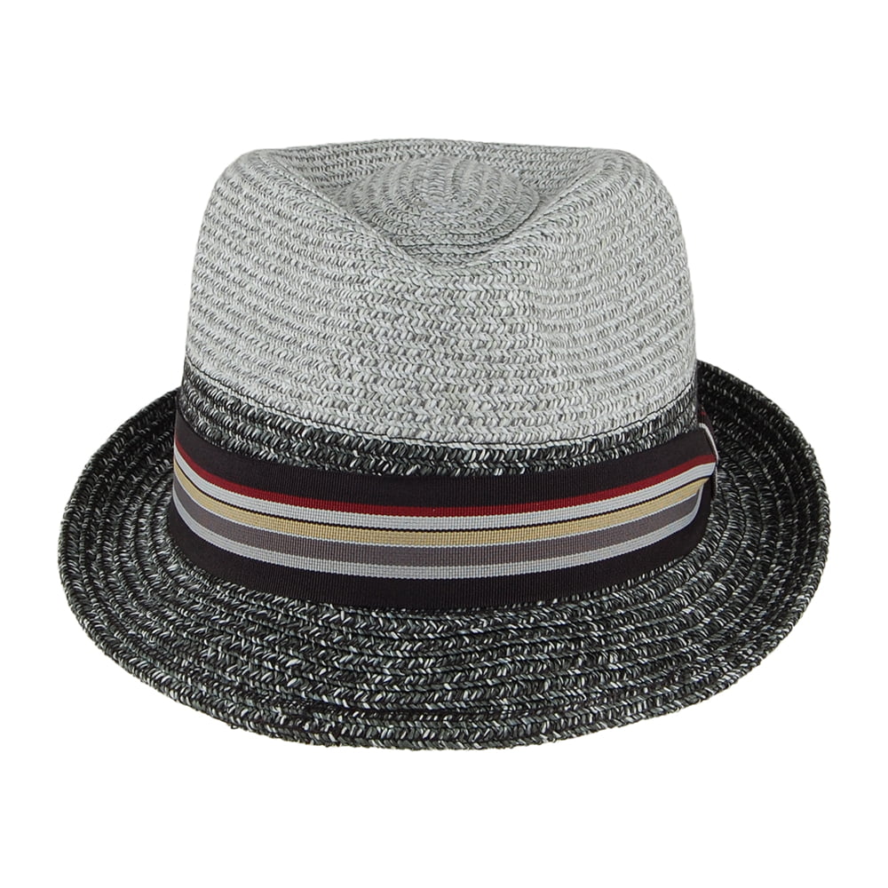 Chapeau Trilby Rokit Teardrop gris clair BAILEY