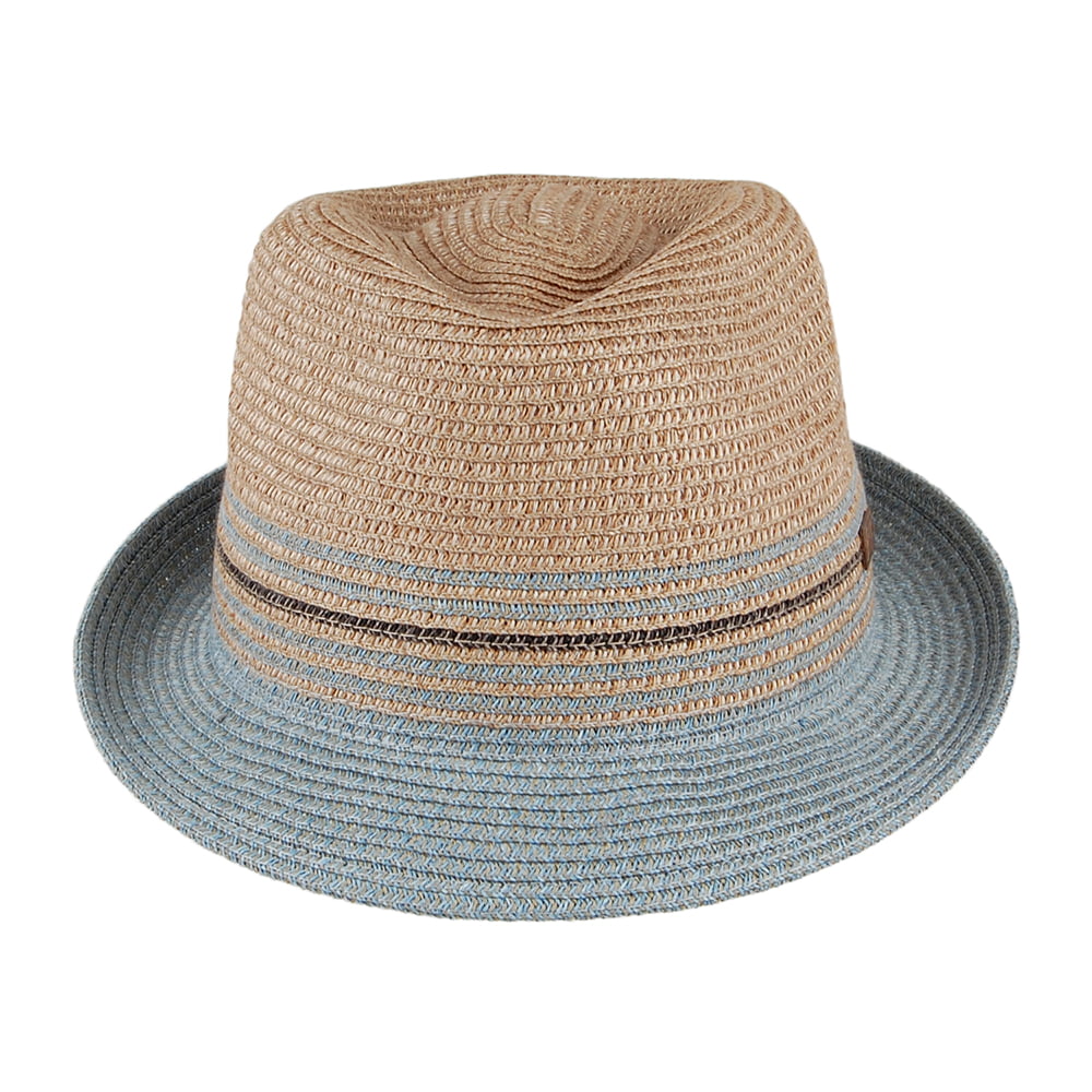 Chapeau Trilby en Paille Toyo Hooper naturel BAILEY