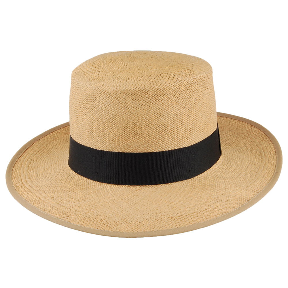 Chapeau Canotier Panama à Bord Large Camila naturel CHRISTYS
