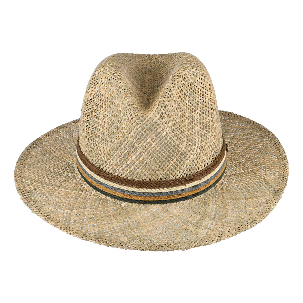 Chapeau Fedora en Jonc de Mer Havana naturel FAILSWORTH