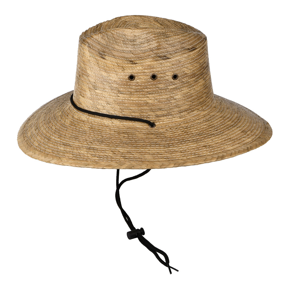 Chapeau Lifeguard en Paille de Palmier Tressée Mt. Momma toast DORFMAN PACIFIC