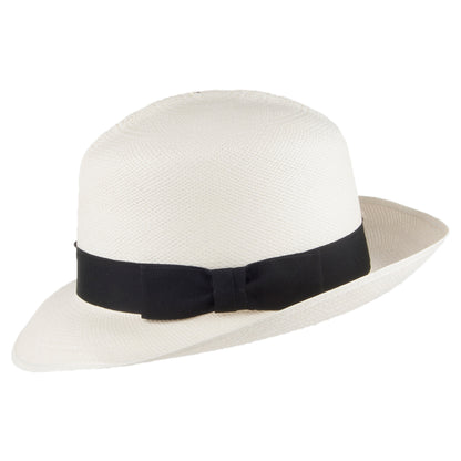Chapeau Panama Folder Brisa naturel avec Bandeau noir OLNEY