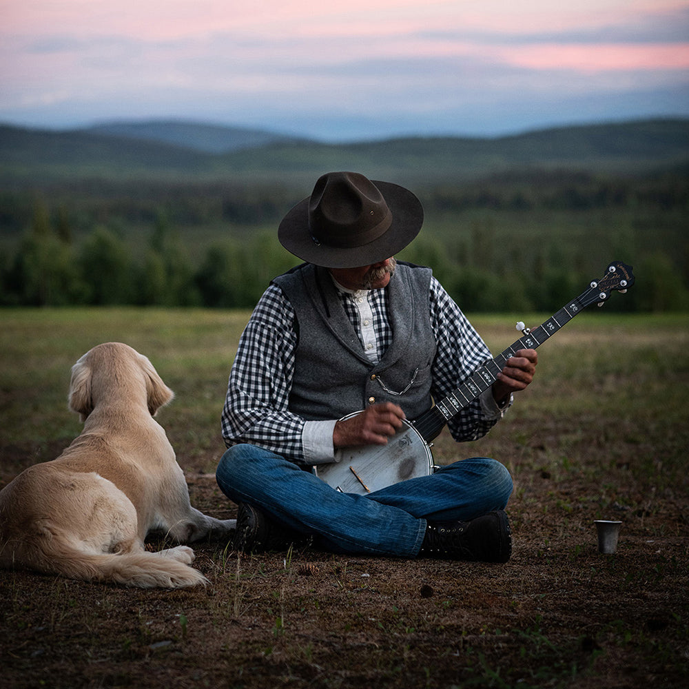 Chapeau Quatre-Bosses de Scout olive SCALA