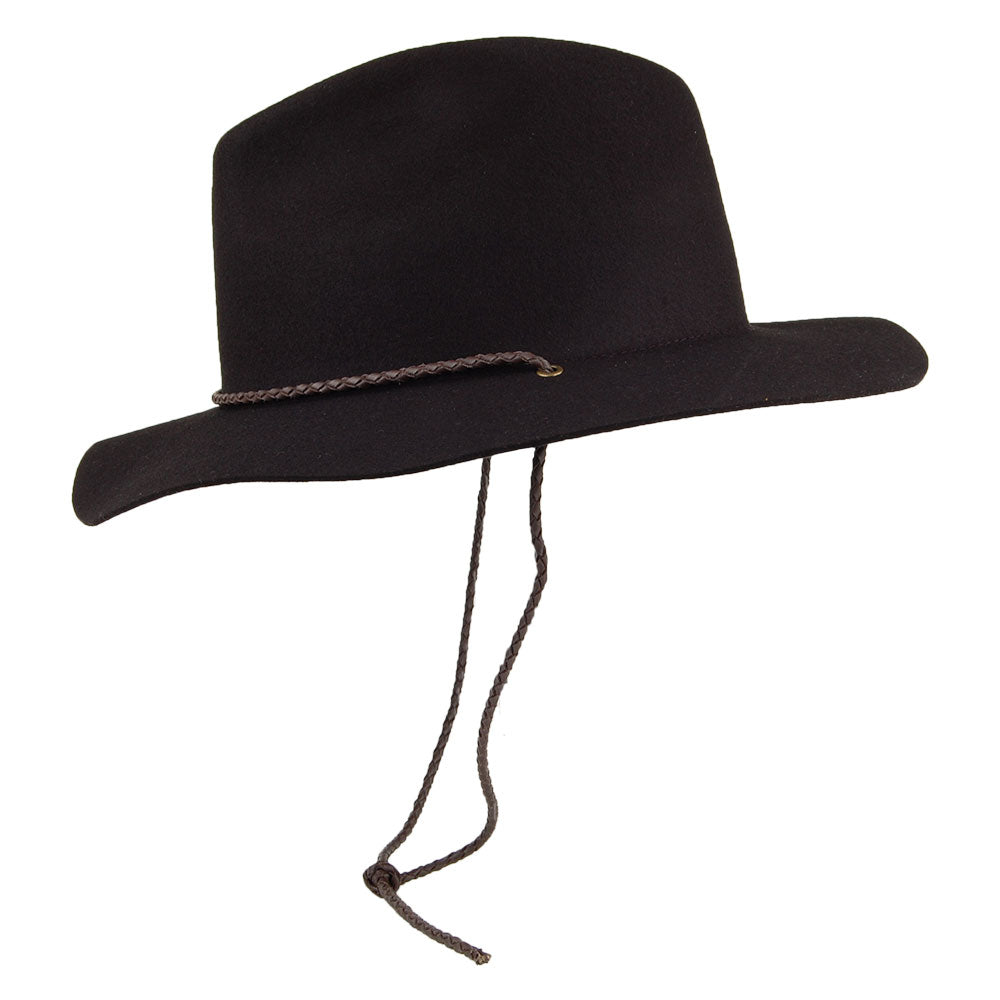 Chapeau Fedora Freeport noir BRIXTON