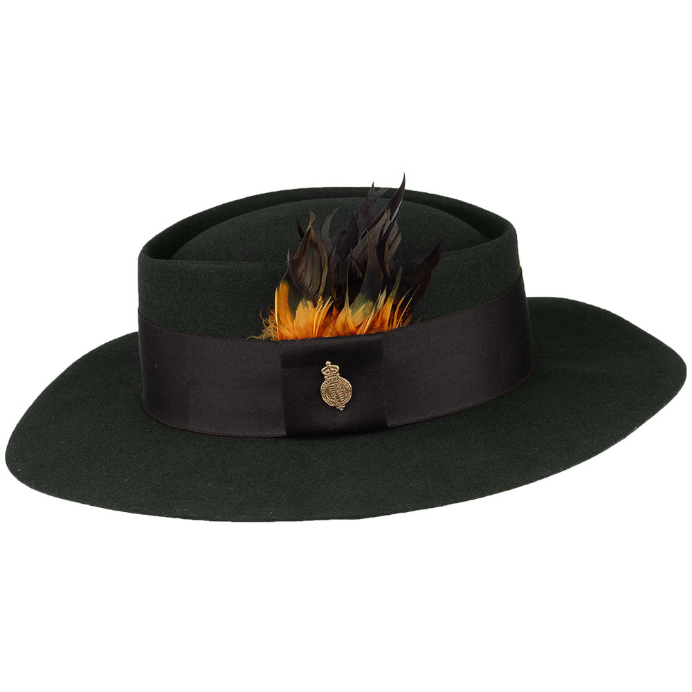 Chapeau Fedora en Fourrure Feutrée Camden forêt CHRISTYS