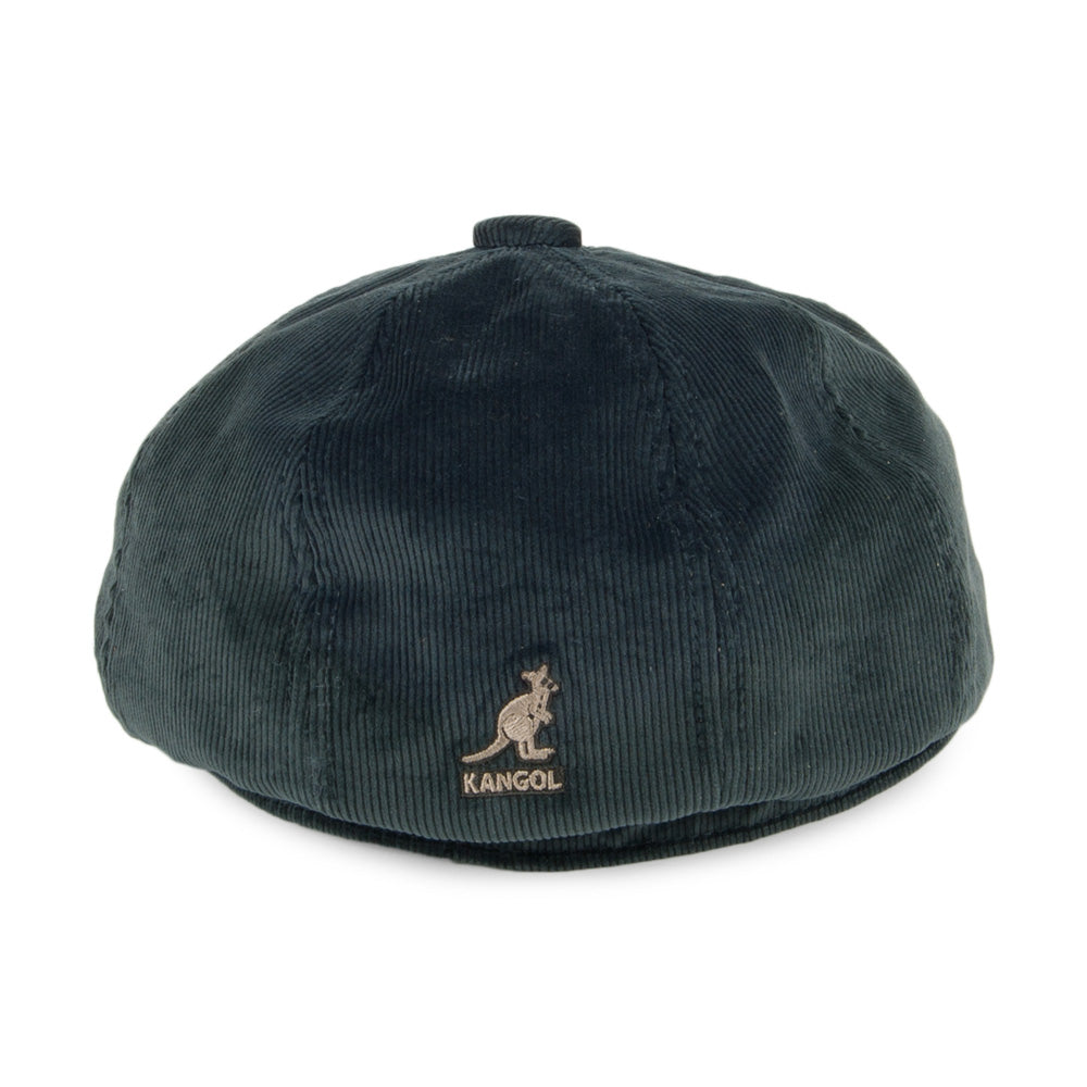 Casquette Gavroche en Velours Côtelé Hawker forêt KANGOL