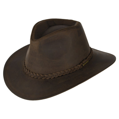 Chapeau de Cowboy en Cuir de Buffle marron STETSON