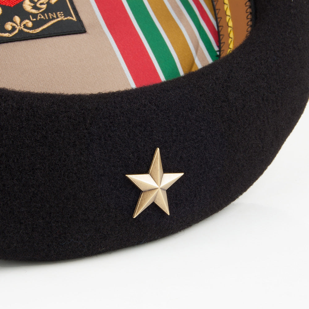 Béret Authentique Ché noir LAULHÈRE