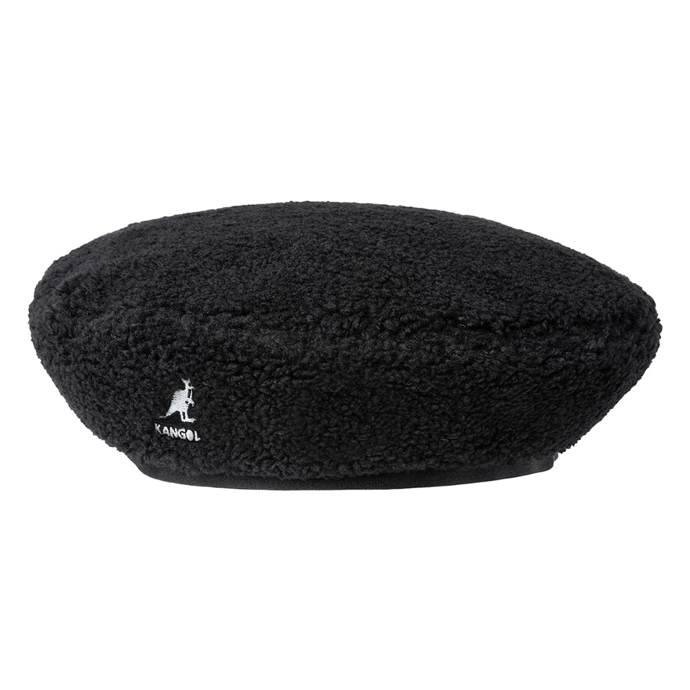 Béret en Peluche noir KANGOL