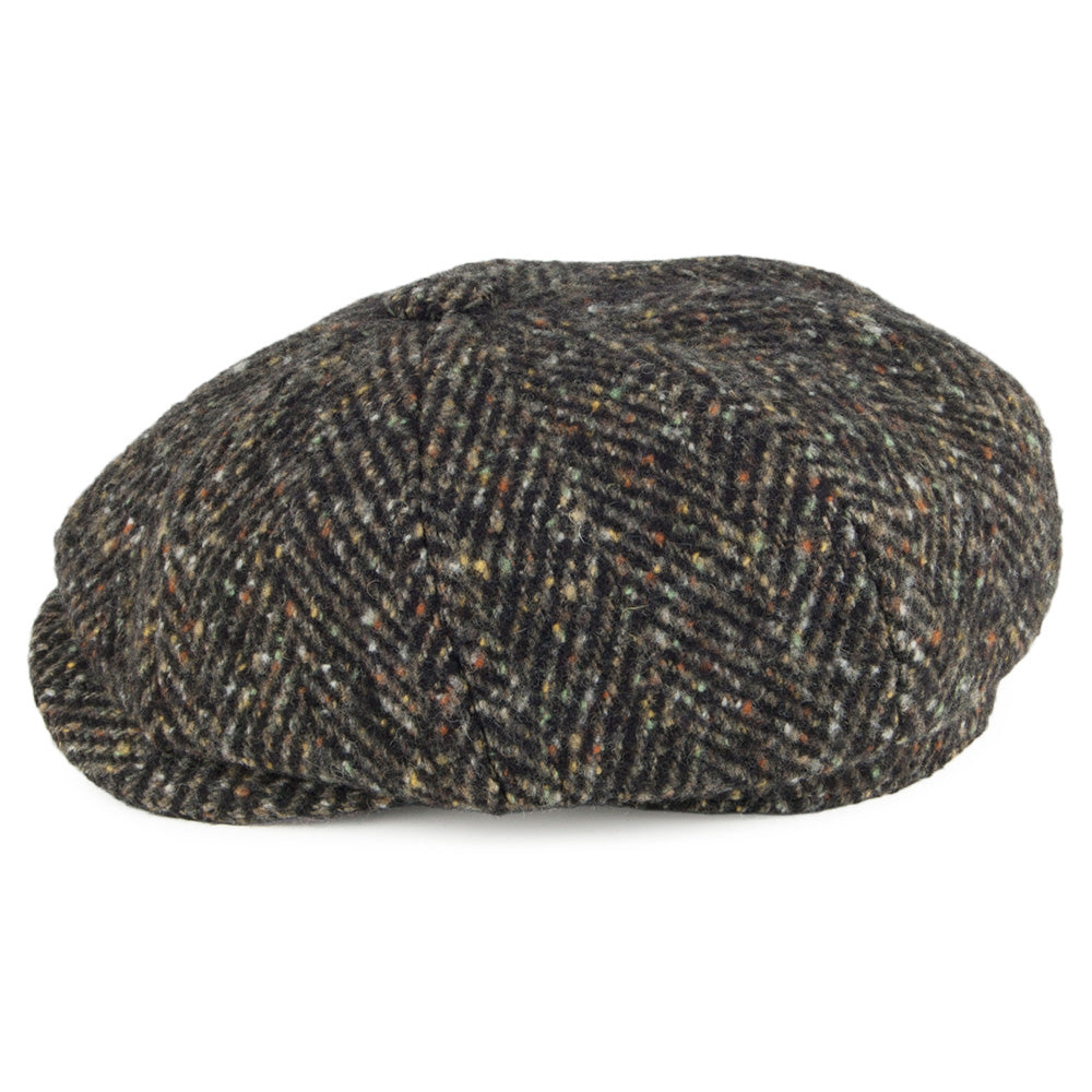 Casquette Gavroche à Larges Chevrons olive OLNEY