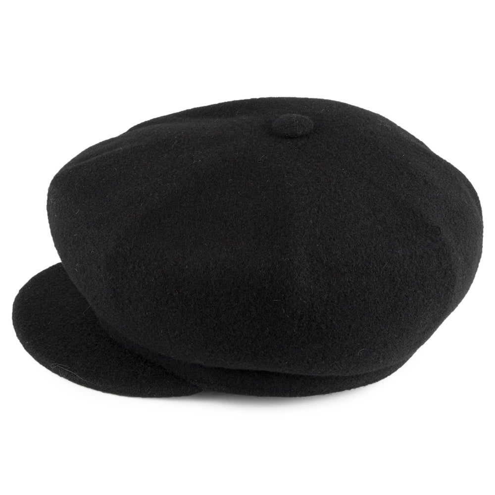 Casquette Gavroche en Laine Spitfire noir KANGOL