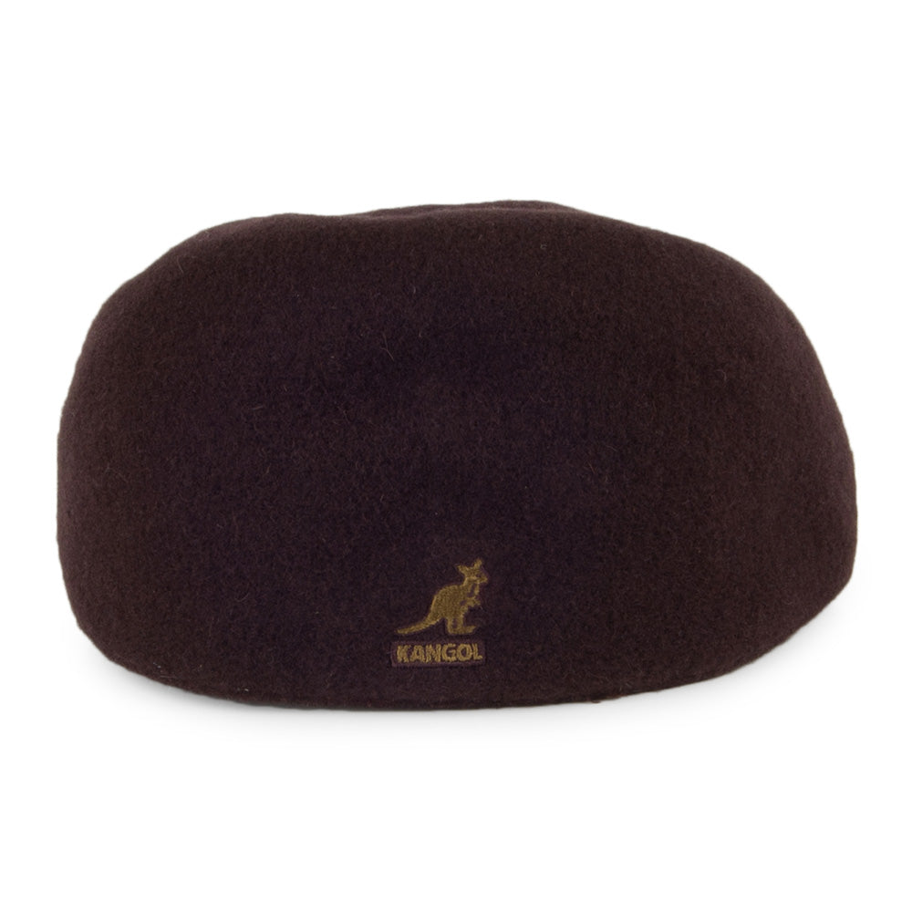 Casquette Plate en Laine 507 Seamless marron KANGOL