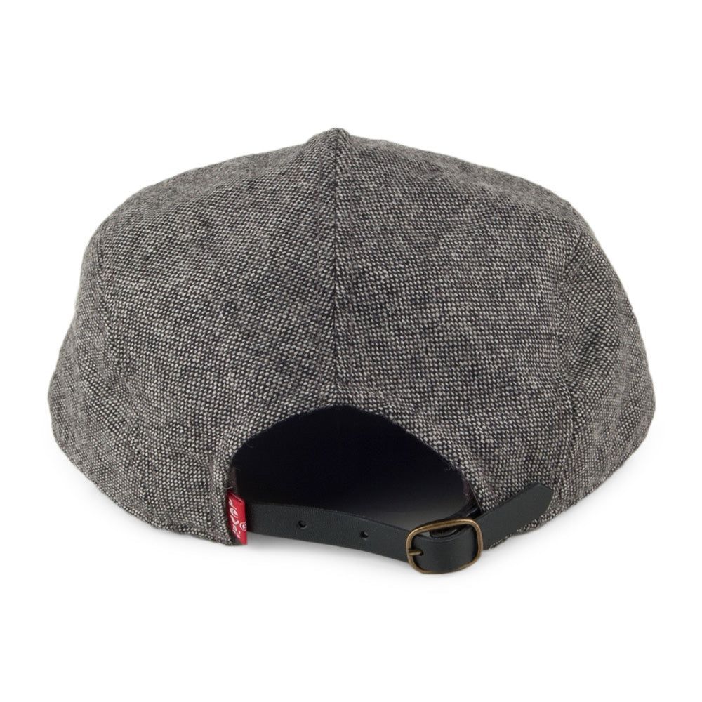 Casquette Plate en Tweed Driver gris LEVI'S
