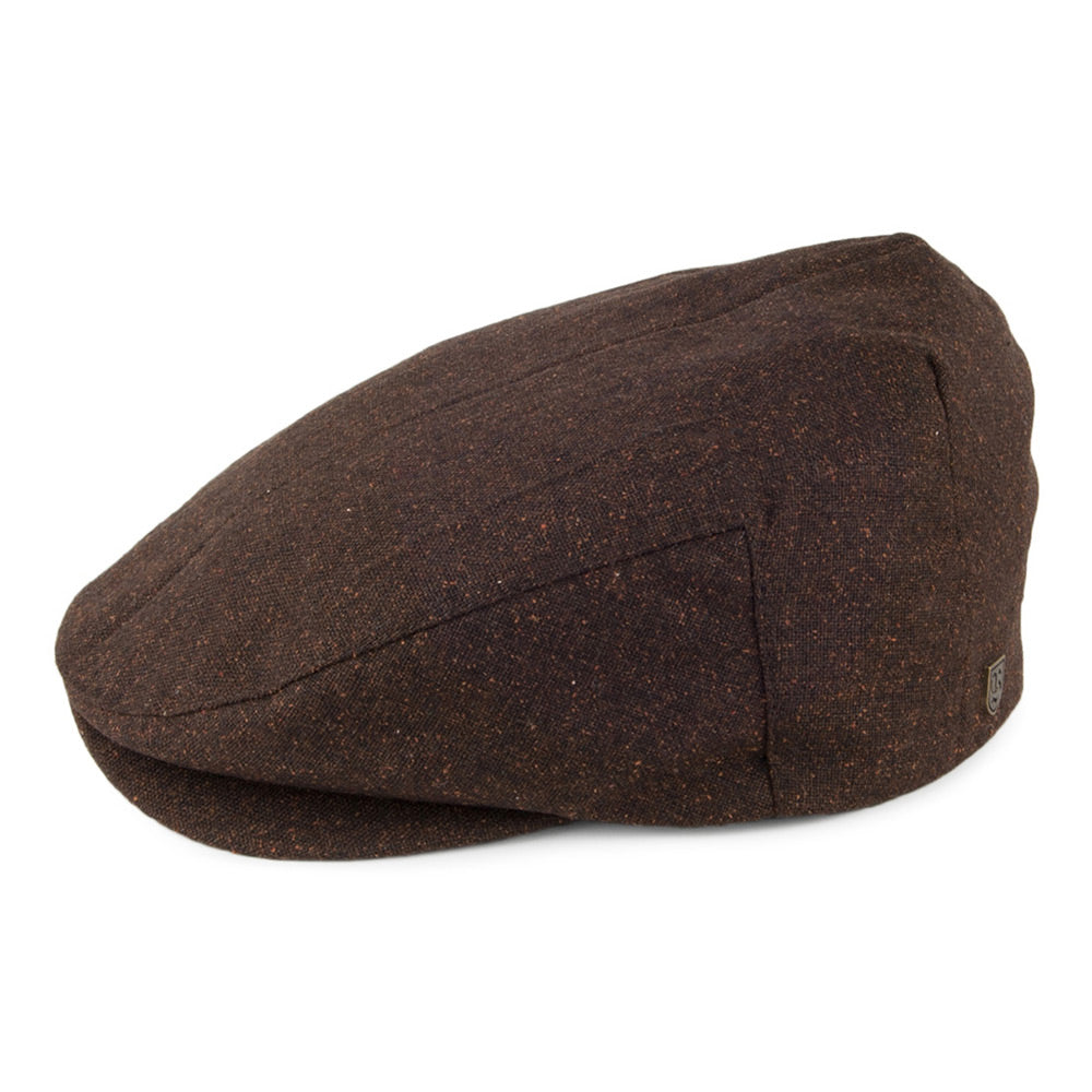 Casquette Plate Barrel marron-rouille BRIXTON