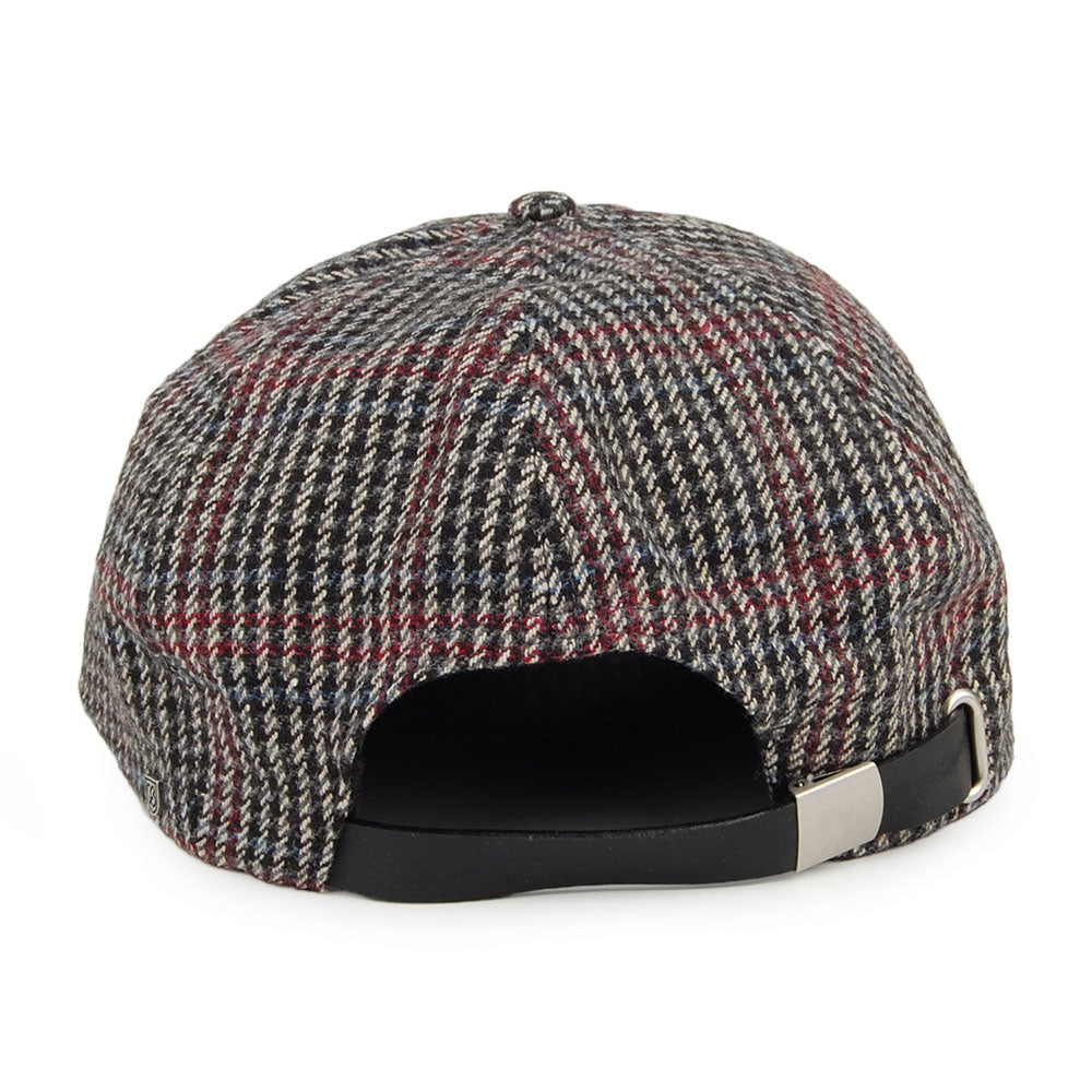 Casquette Gavroche Ajustable Pied-de-Poule Brood noir-bleu marine BRIXTON
