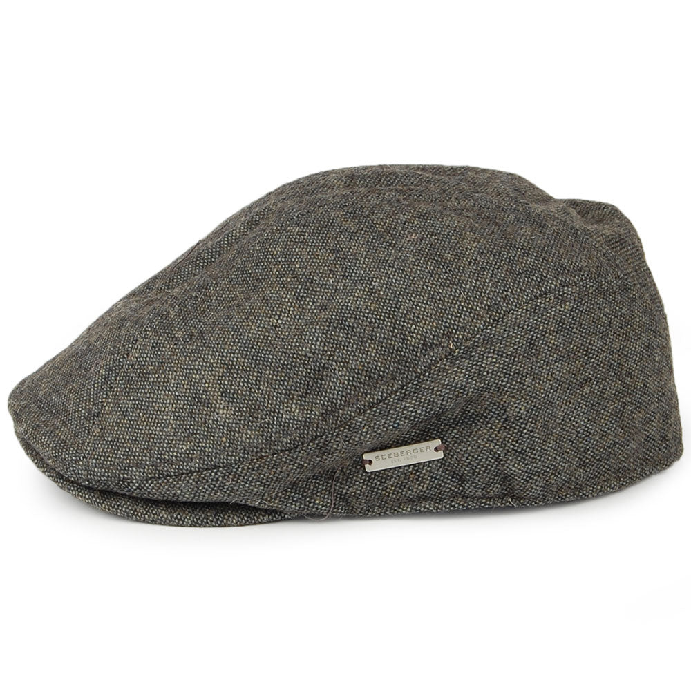 Casquette Plate Avec Protège-Oreilles gris SEEBERGER