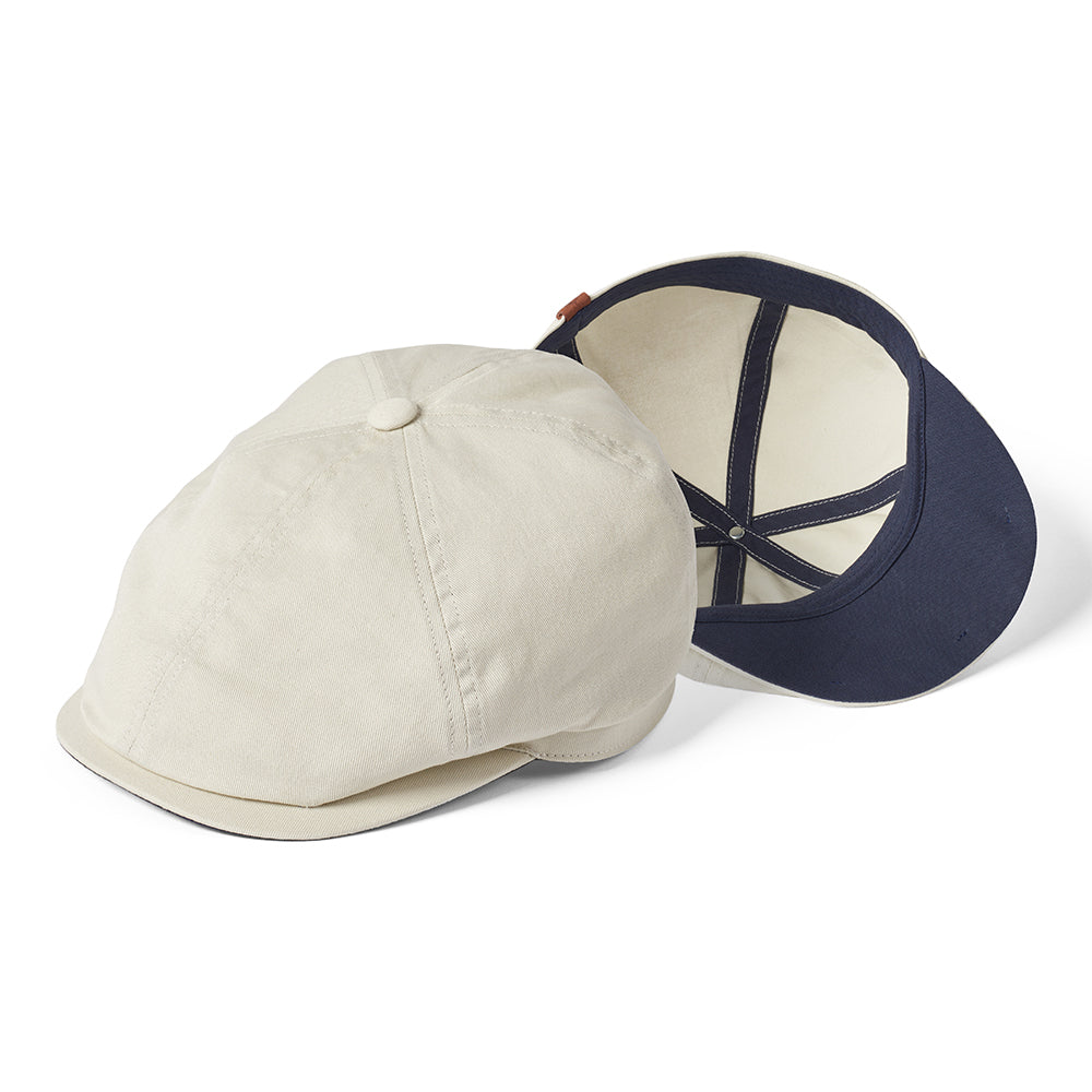 Casquette Gavroche en Toile de Coton Hudson pierre-bleu marine FAILSWORTH