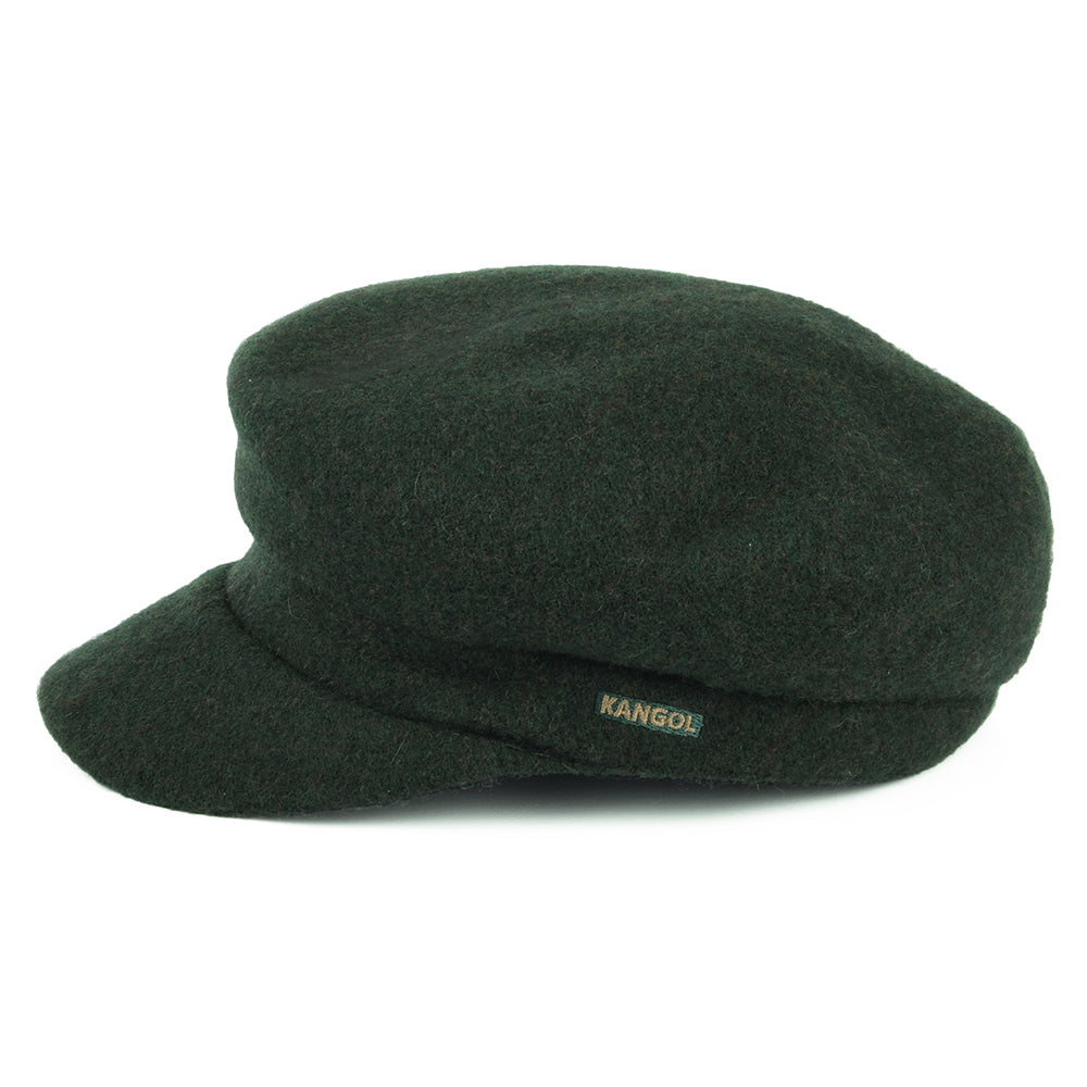 Casquette de Marin en Laine Enfield forêt KANGOL