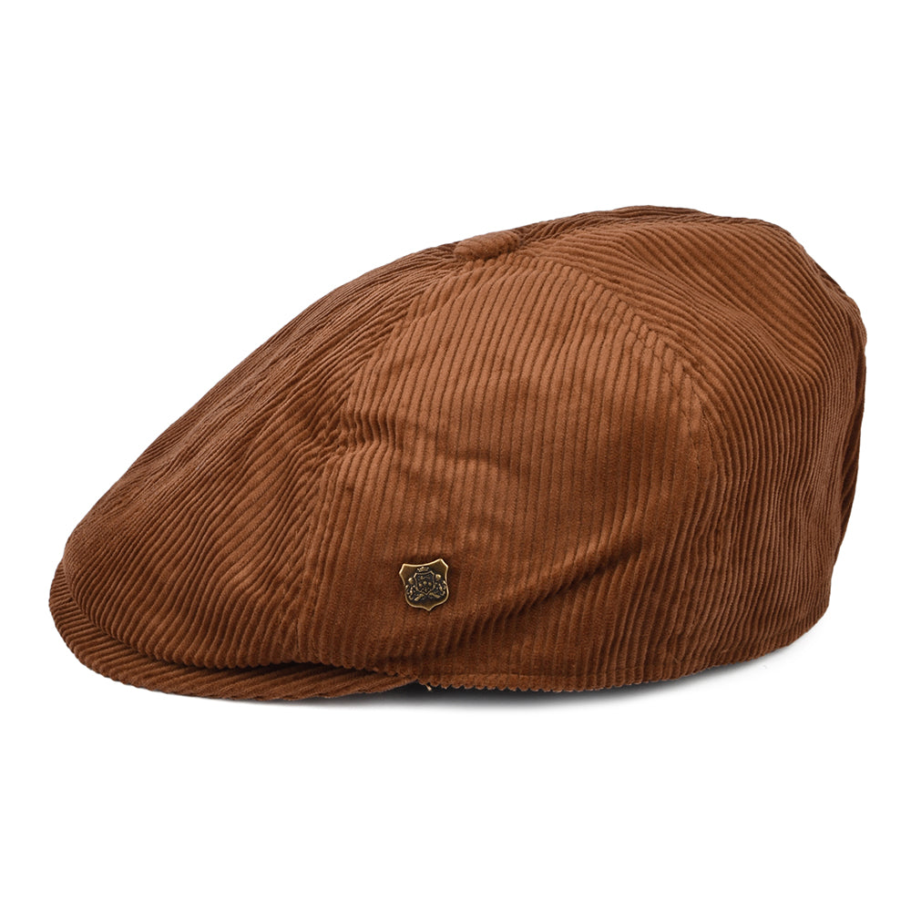 Casquette Gavroche en Velours Côtelé Hudson toffee FAILSWORTH