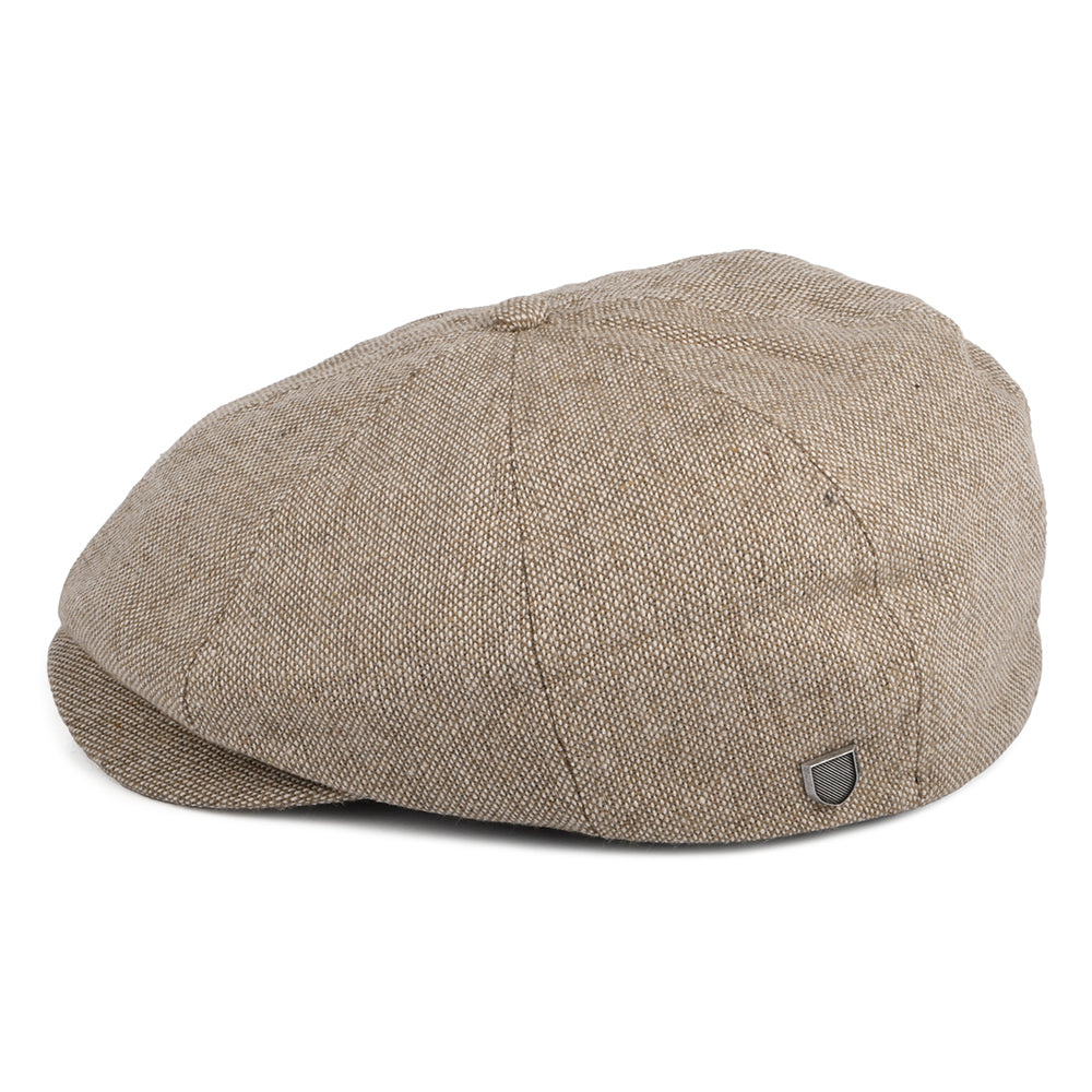 Casquette Gavroche Chinée Brood sable BRIXTON