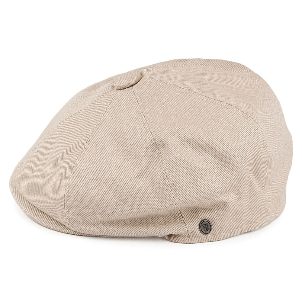 Casquette Gavroche en Coton beige JAXON & JAMES