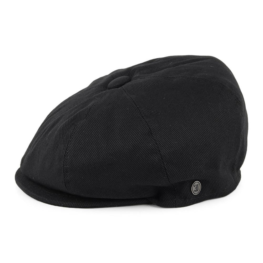 Casquette Gavroche en Coton noir JAXON & JAMES