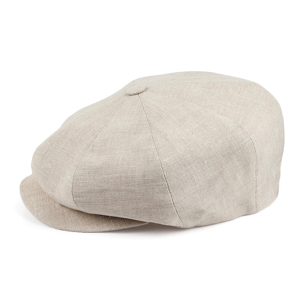 Casquette Gavroche en Lin avoine CITY SPORT