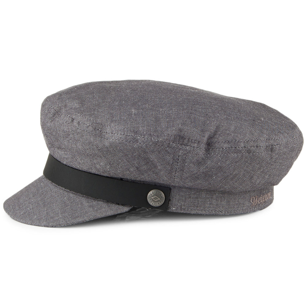 Casquette de Marin Fiddler mélange de gris BRIXTON