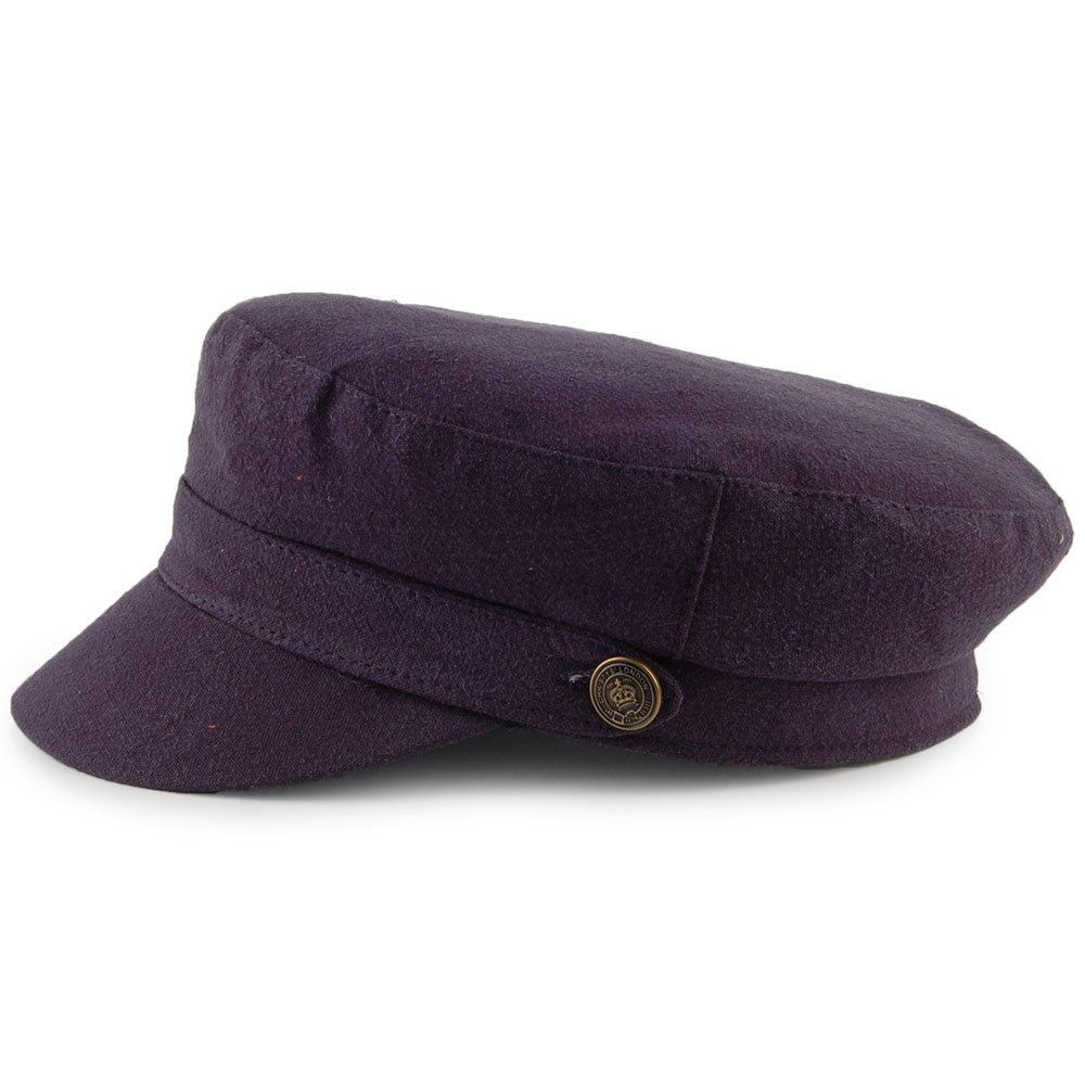 Casquette de Marin en Lin Épais Paddington bleu marine CHRISTYS