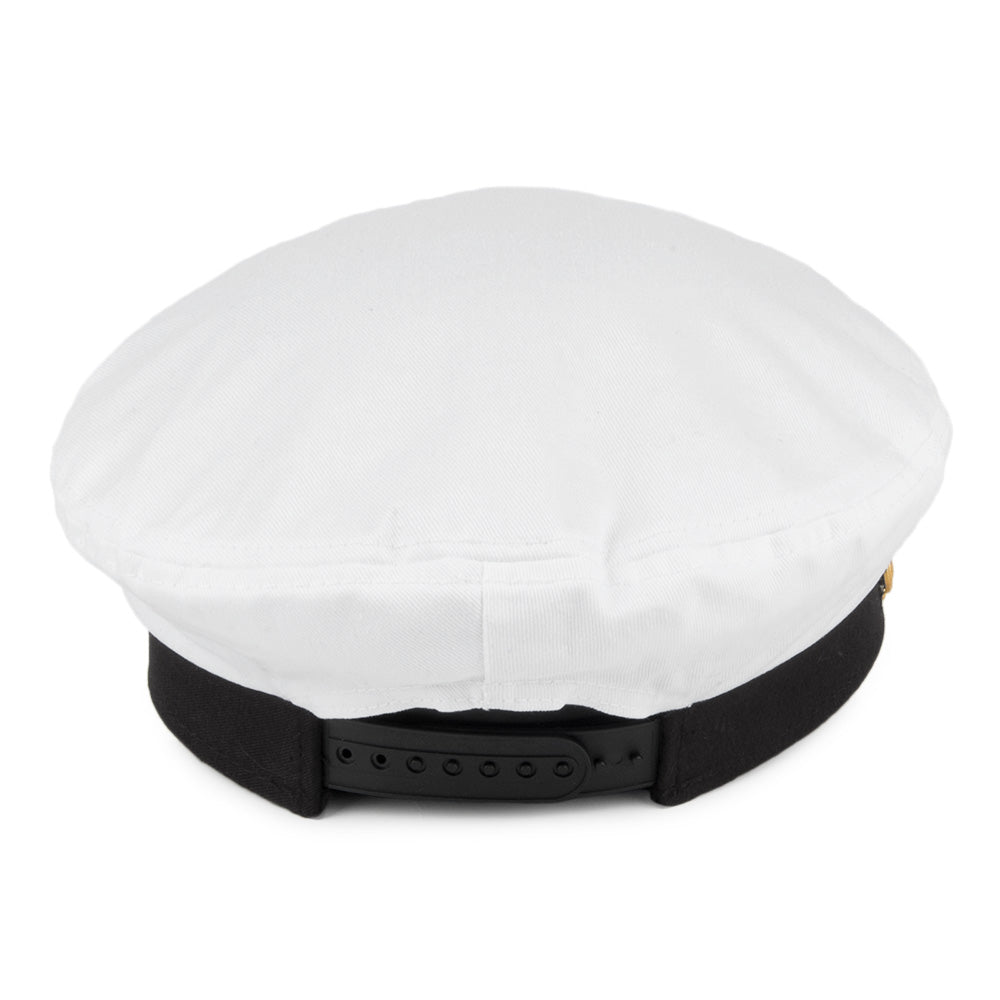 Casquette de Capitaine blanc VILLAGE HATS