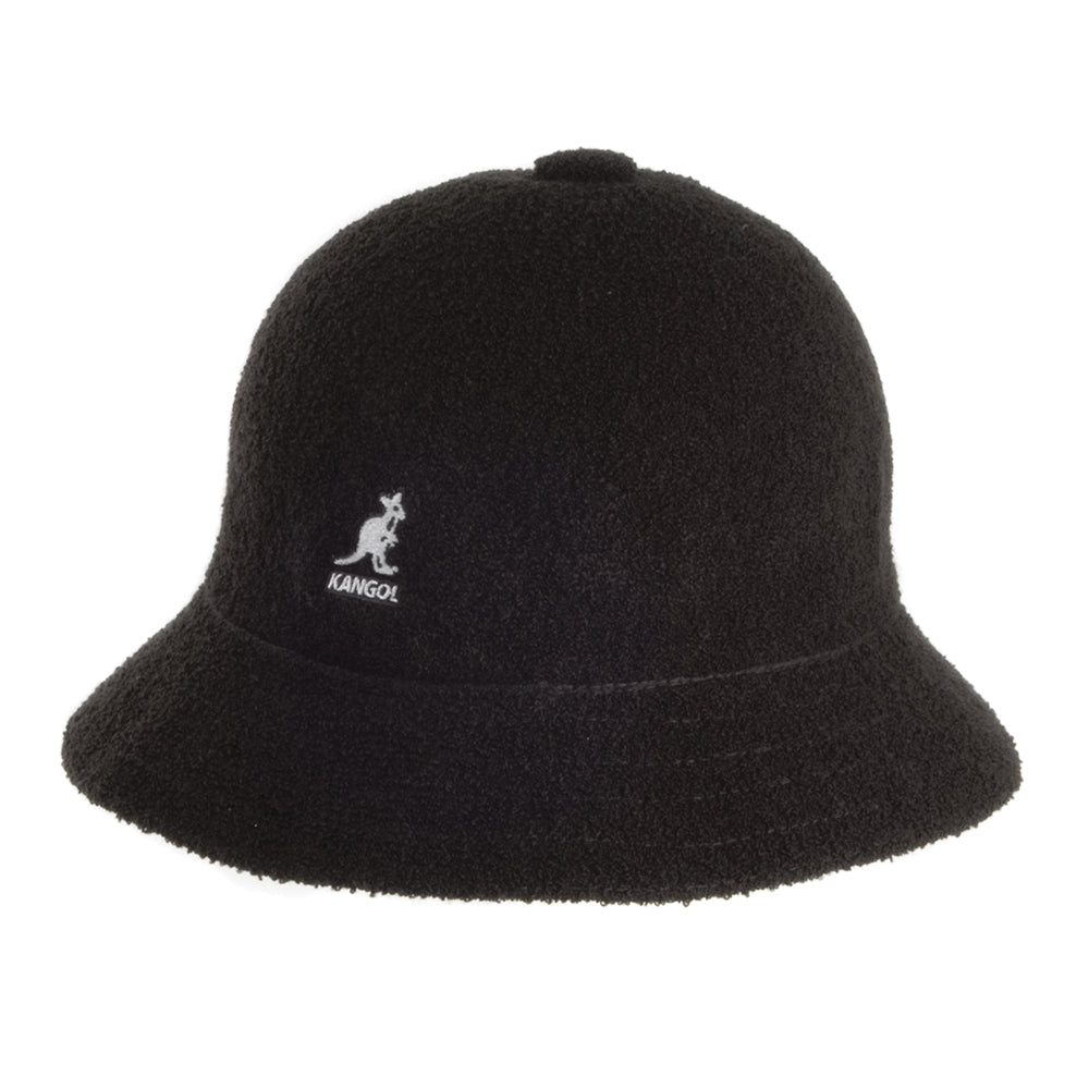 Chapeau Bob Bermuda Casual noir KANGOL