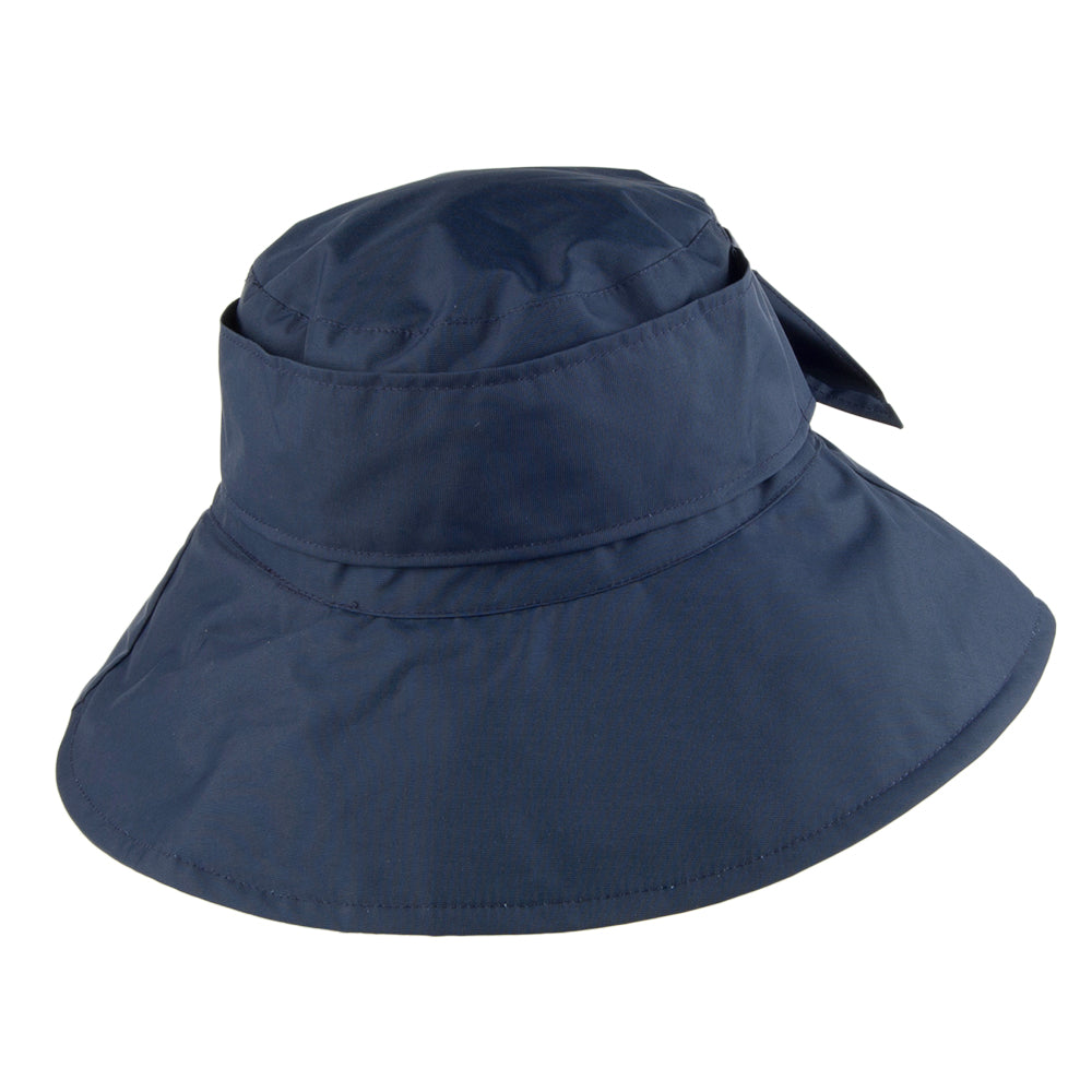 Chapeau de Pluie Hydrofuge avec Boucle bleu marine WHITELEY