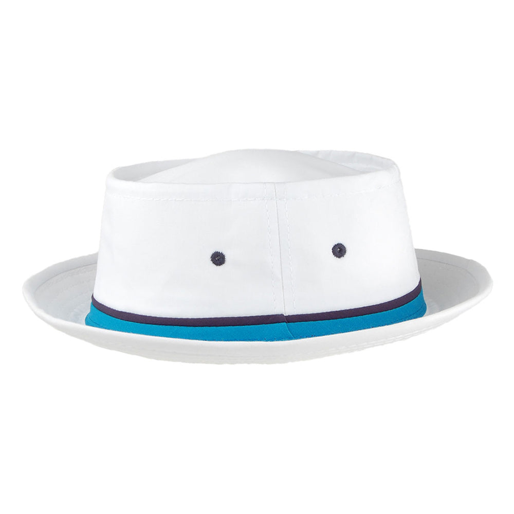 Chapeau Bob Pliable blanc DORFMAN PACIFIC