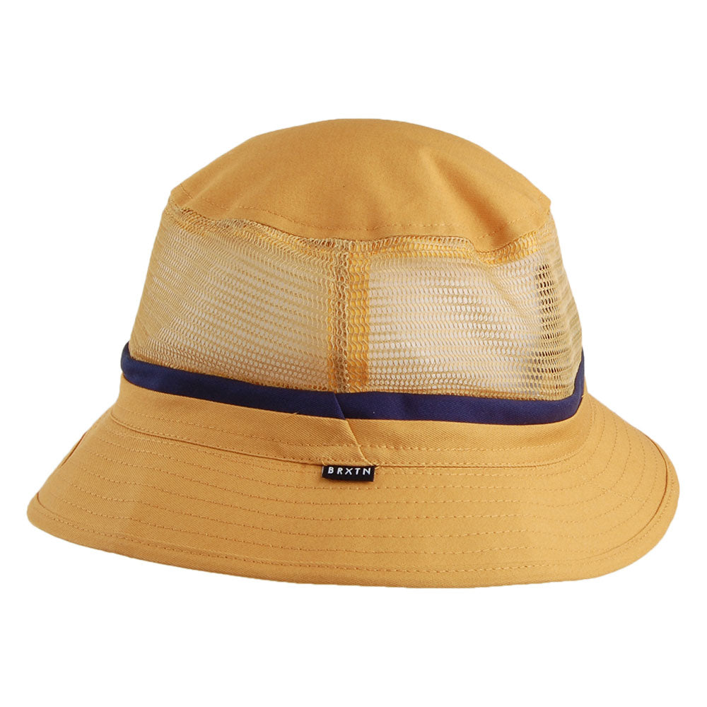 Chapeau Bob En Maille Hardy moutarde BRIXTON